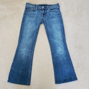 Womens Citizens of Humanity Ingrid Low Waist Flare Denim Y2K Jeans Size 27